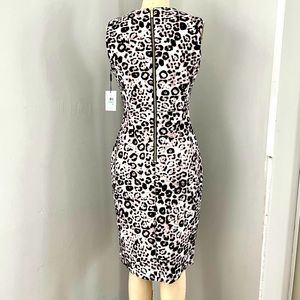 NWT Calvin Klein Leopard print dress